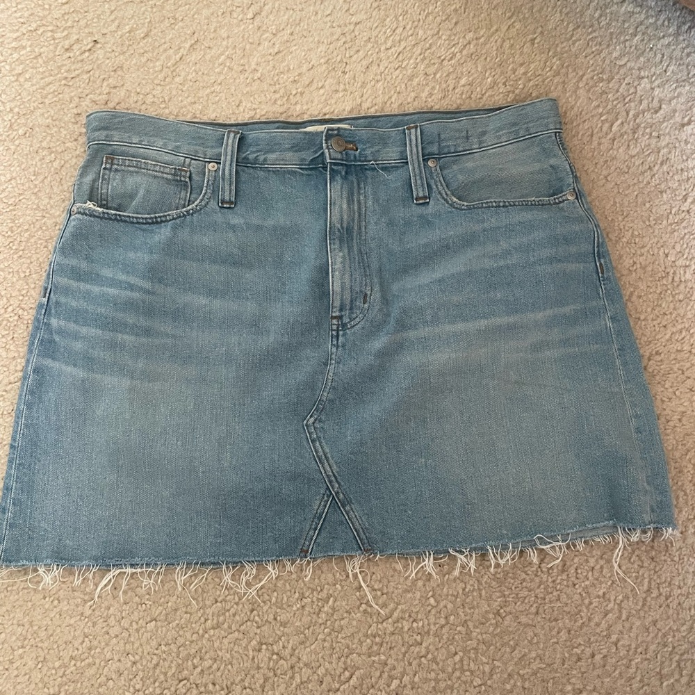 Madewell Denim Skirt